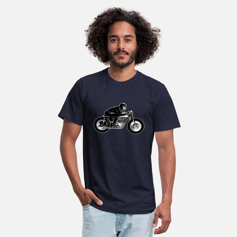 Cafe Racer Motorcyclist (2c)