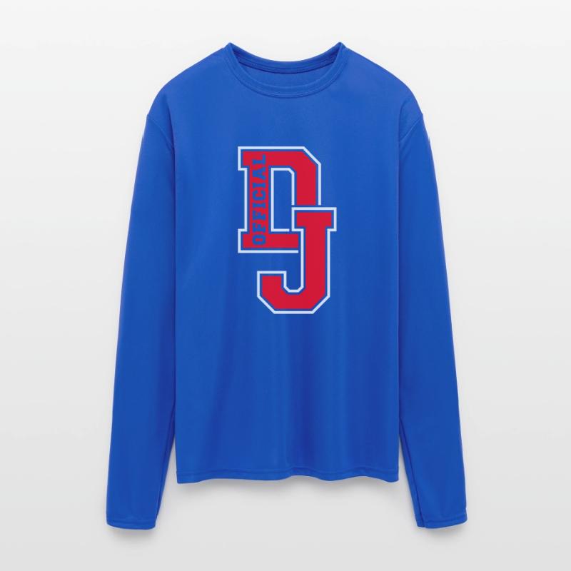 Cool Official DJ Club Music Party Text Lettering