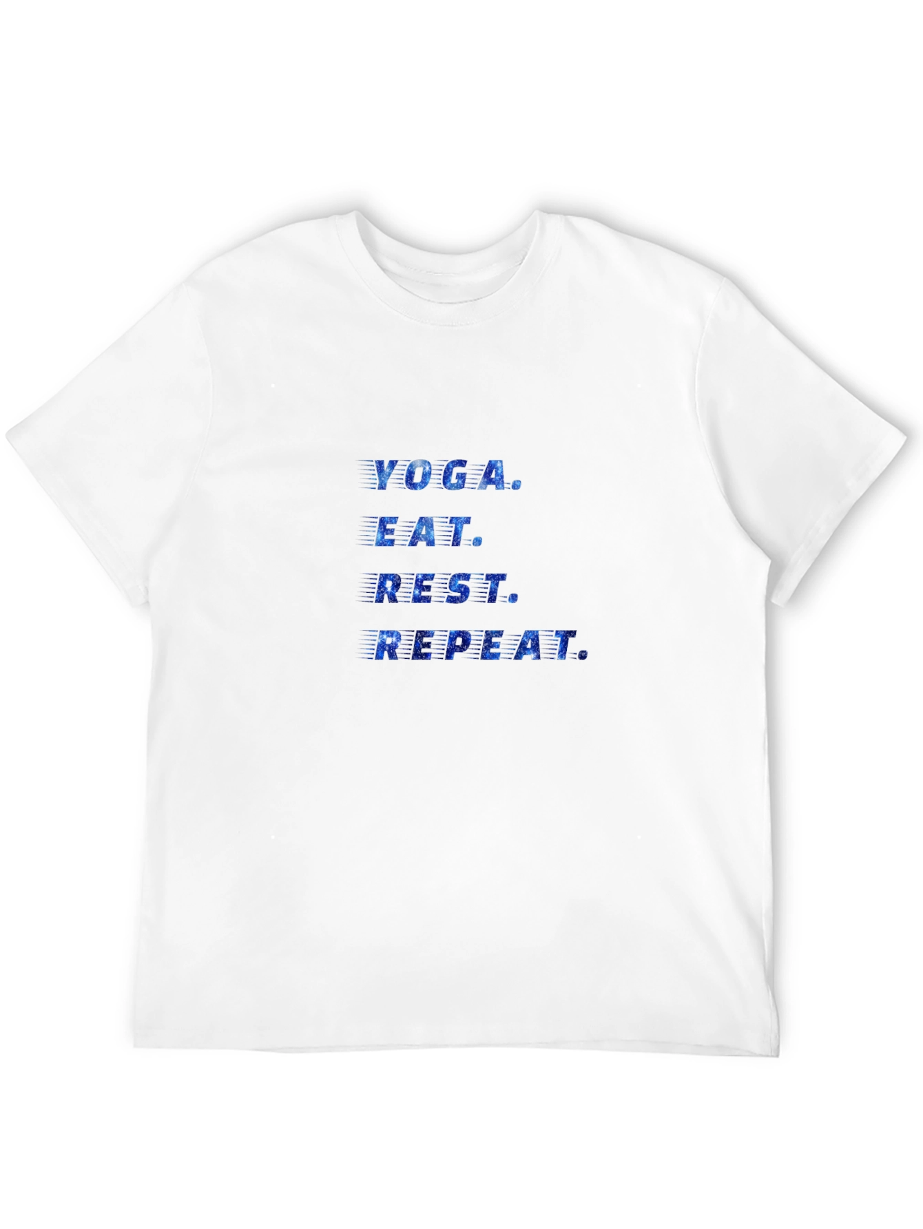 Yoga Eat Rest Repeat Graphic T-Shirt