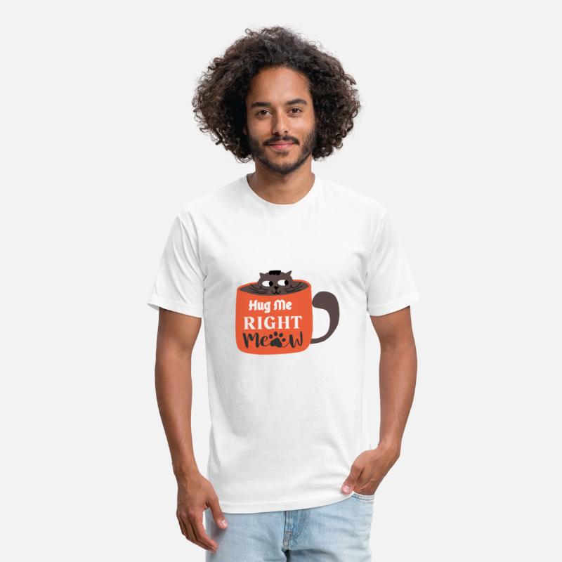 Cute Hug Me Right Meow Cat Says Hug Me