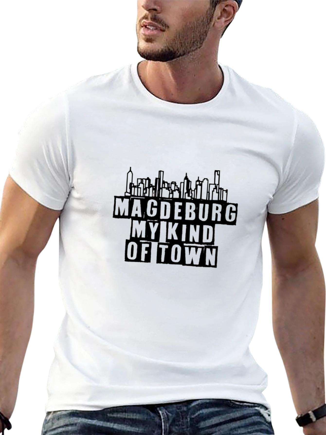 Magdeburg My Kind of Town Black T-Shirt