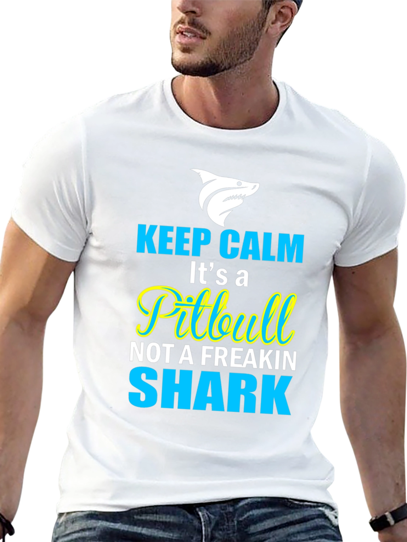 Keep Calm Its a Pitbull T-Shirt