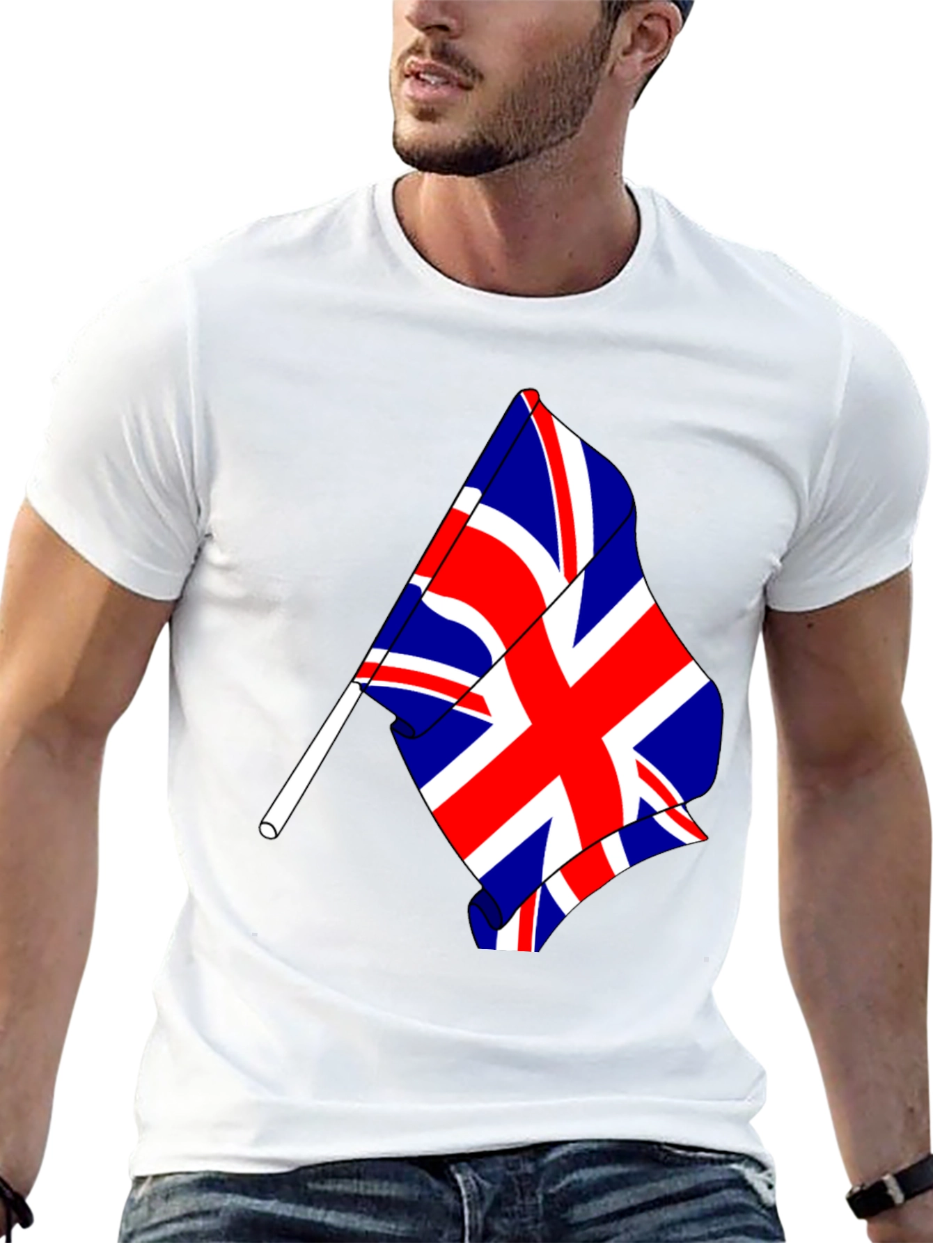 Union Jack Flag T-Shirt - Show Your British Pride!