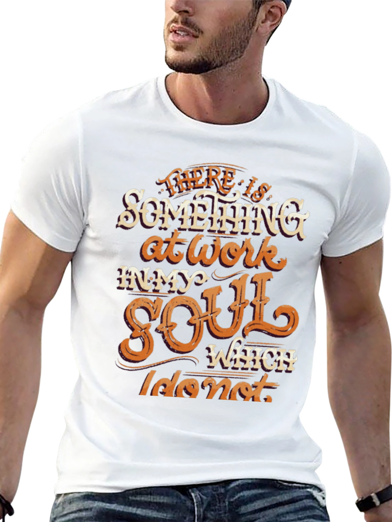 Soulful Graphic Tee - Inspiring Message T-Shirt