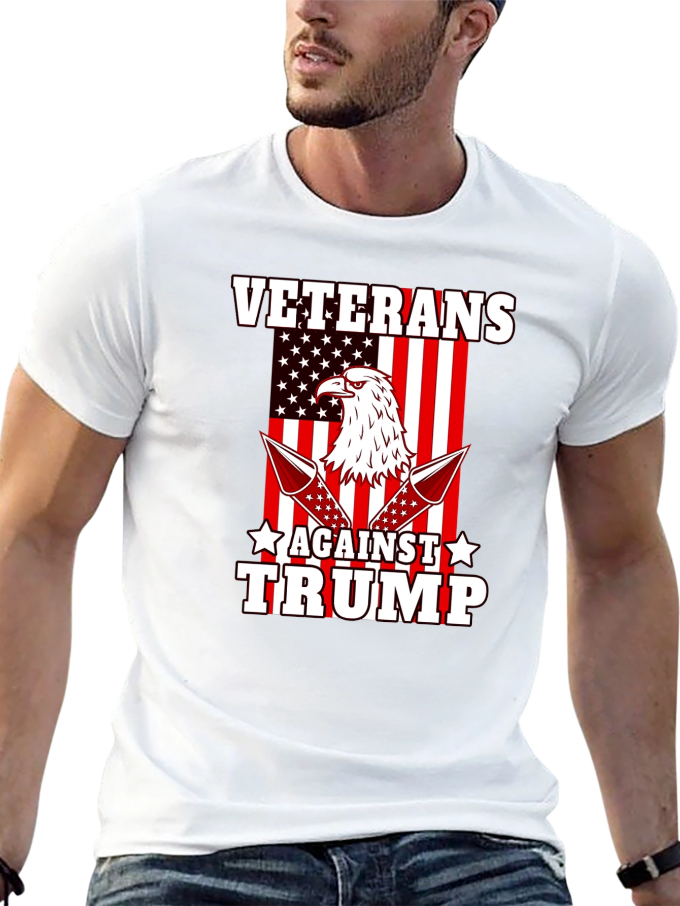 Veterans Against Trump Graphic Tee