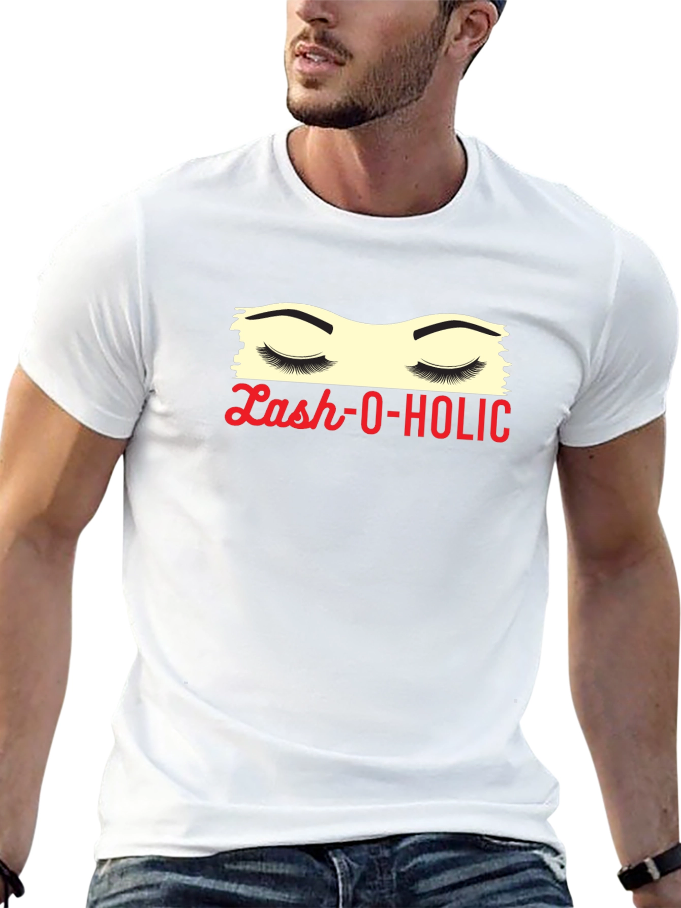 Lash-O-Holic Graphic Tee - Stylish & Trendy