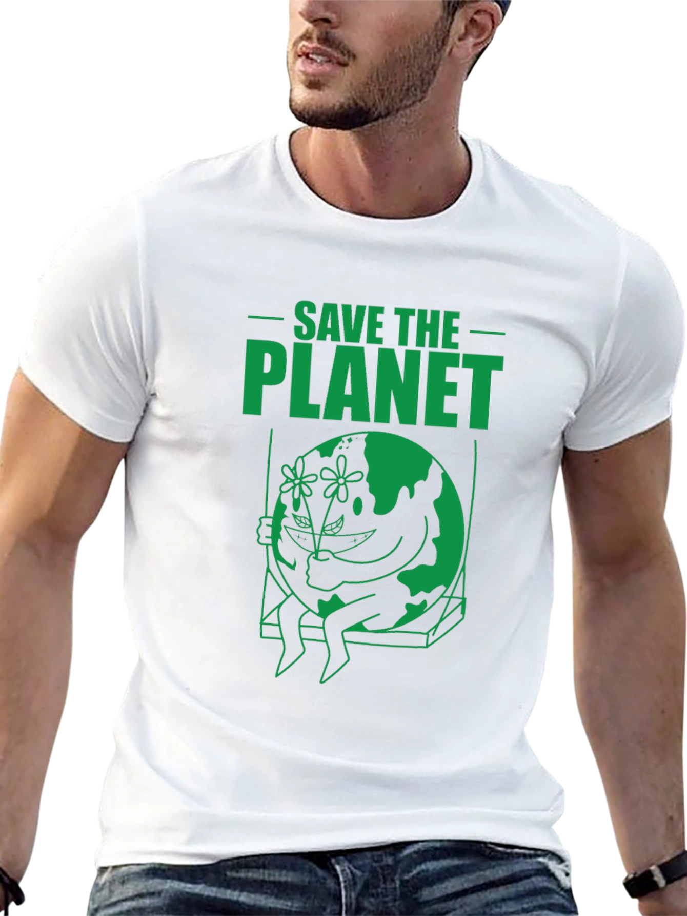 Save the Planet Graphic Tee - Earth Day Shirt