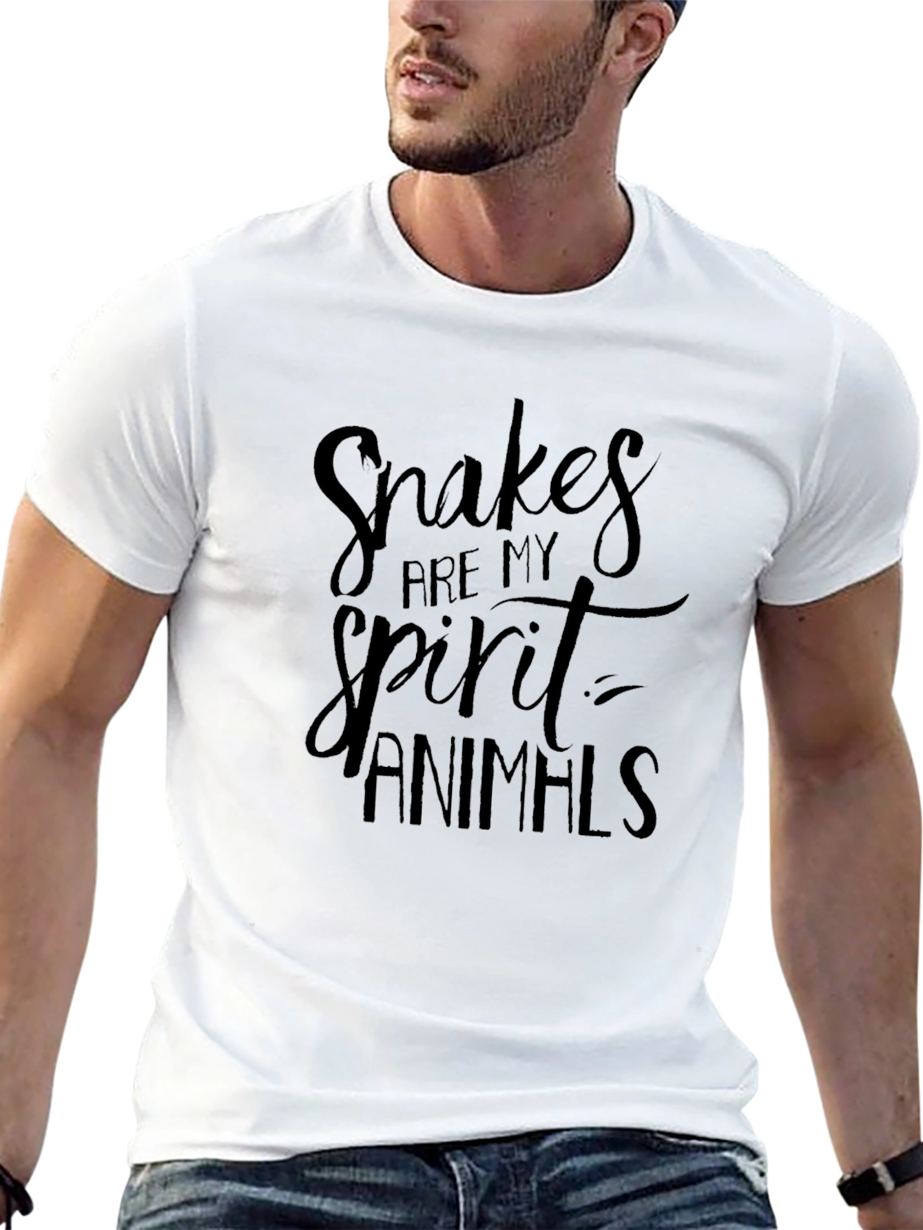 Snakes Are My Spirit Animals Graphic Tee