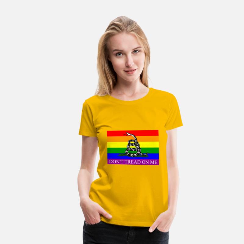 Don’t Tread On Me Pride Rainbow LGBT Snake