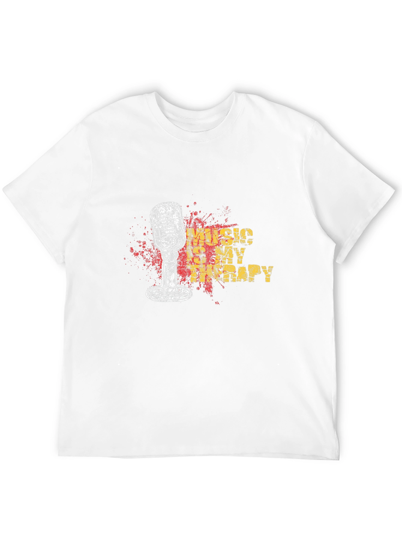 Music Is My Therapy Graphic T-Shirt