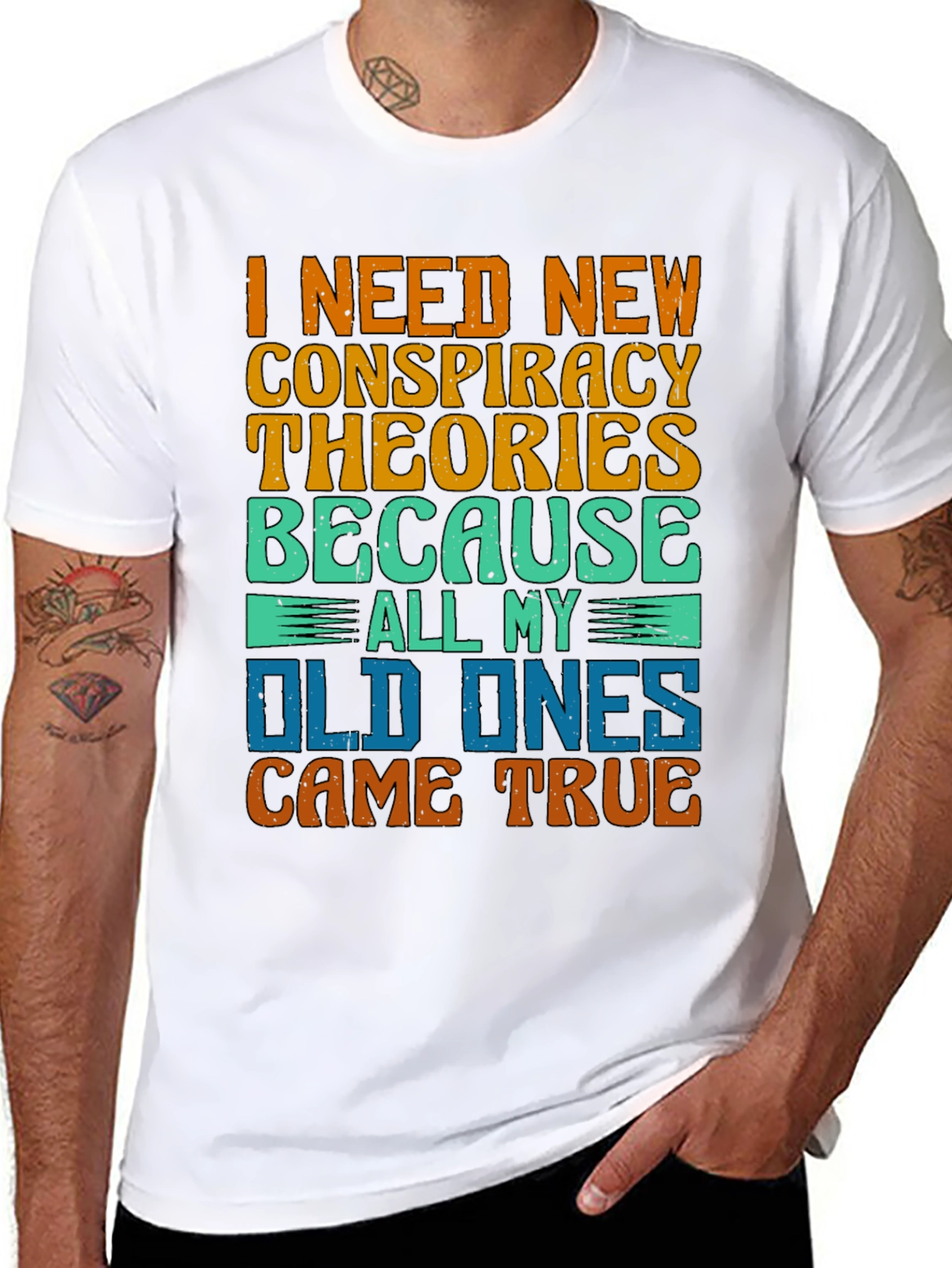 Conspiracy Theory T-Shirt - Funny Graphic Tee