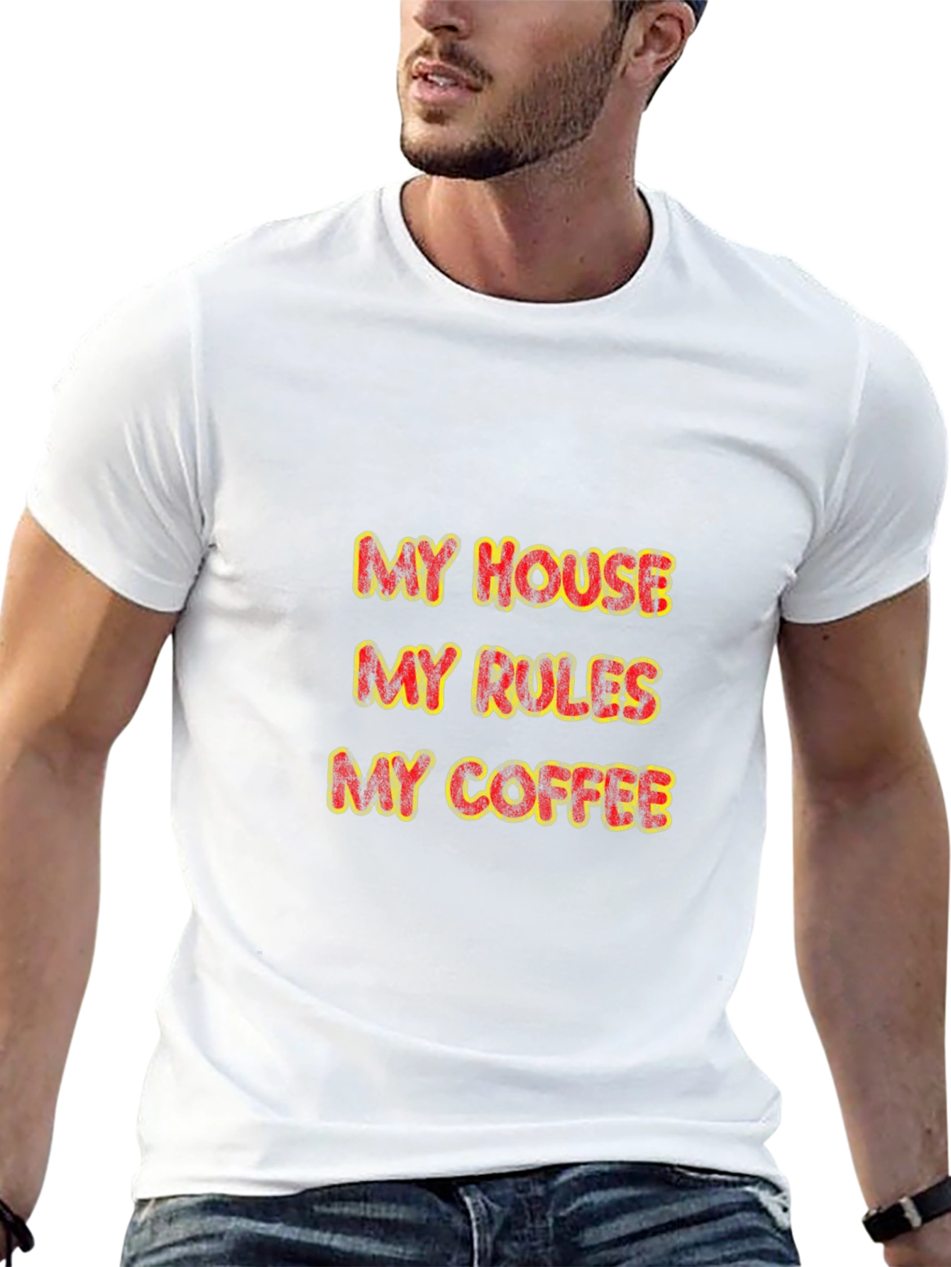 My House My Rules My Coffee Graphic Tee