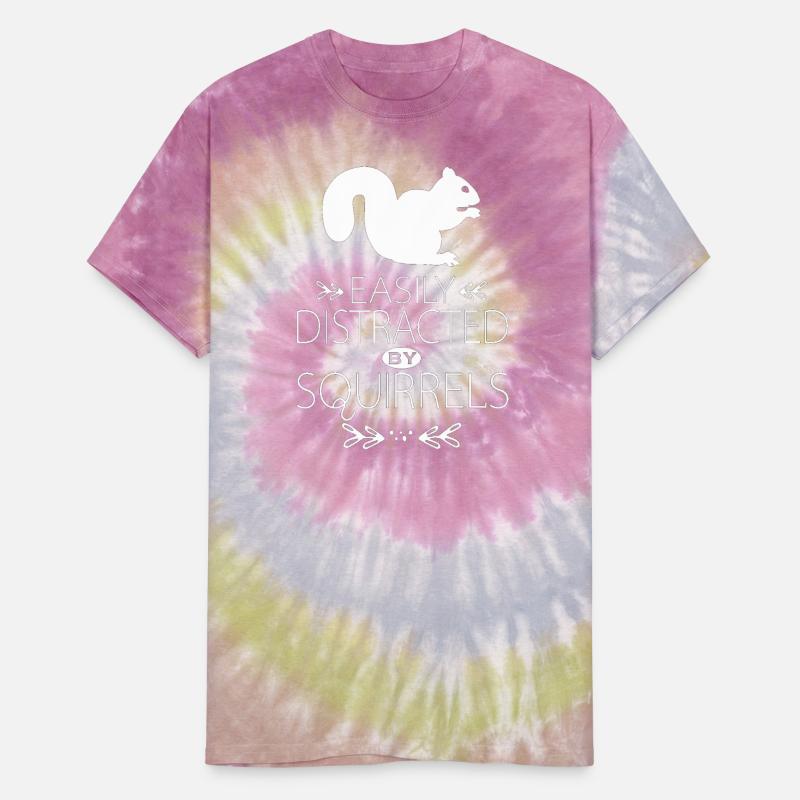 Easily Distracted By Squirrels Lover Funny