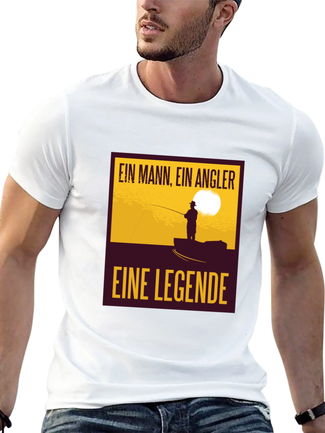 Angler Legend T-Shirt - Fishing Graphic Tee