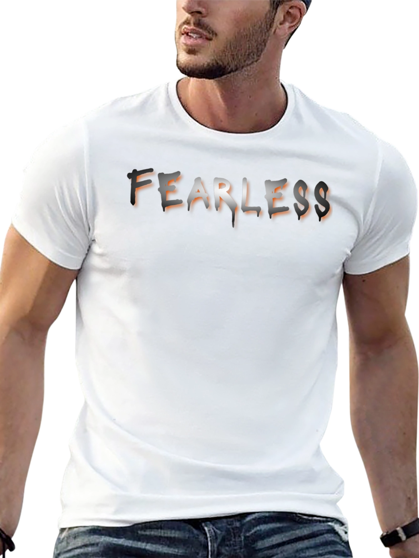 Fearless Graphic Tee - Mens Black T-Shirt