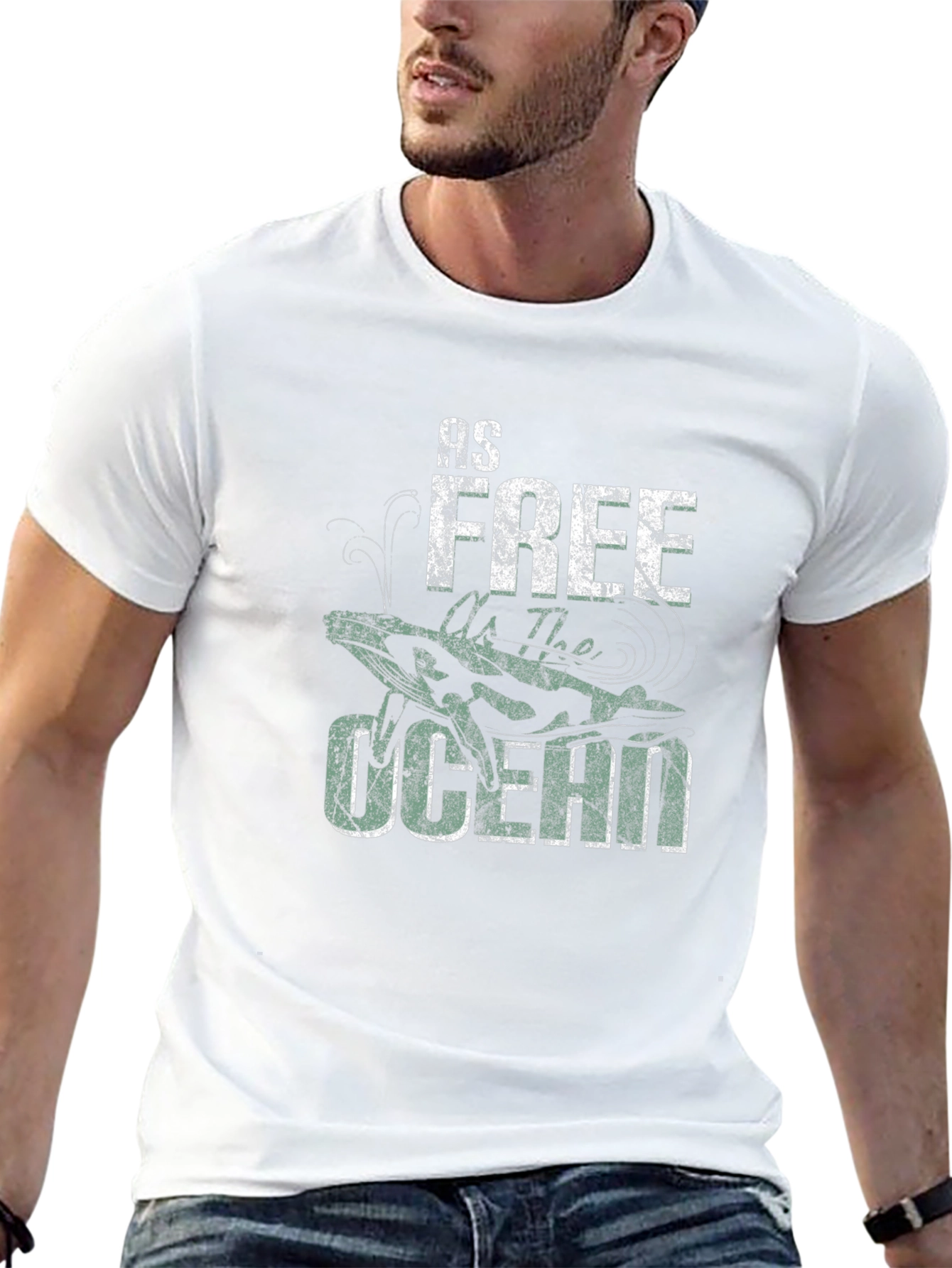As Free As The Ocean Graphic Tee