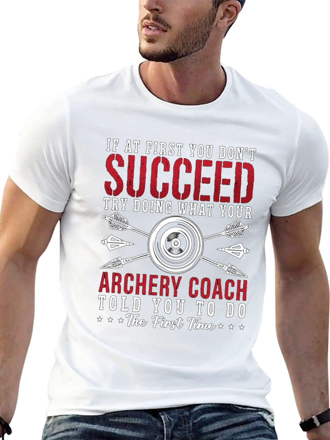 Archery Coach T-Shirt - Funny Archery Tee