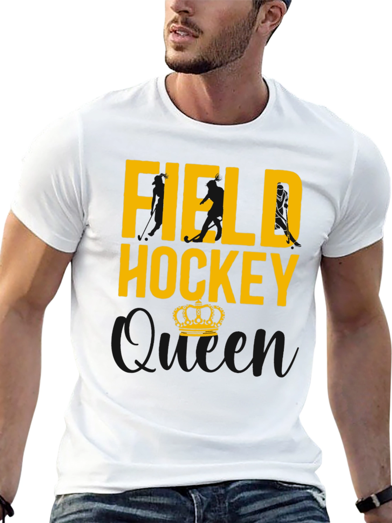 Field Hockey Queen Graphic T-Shirt