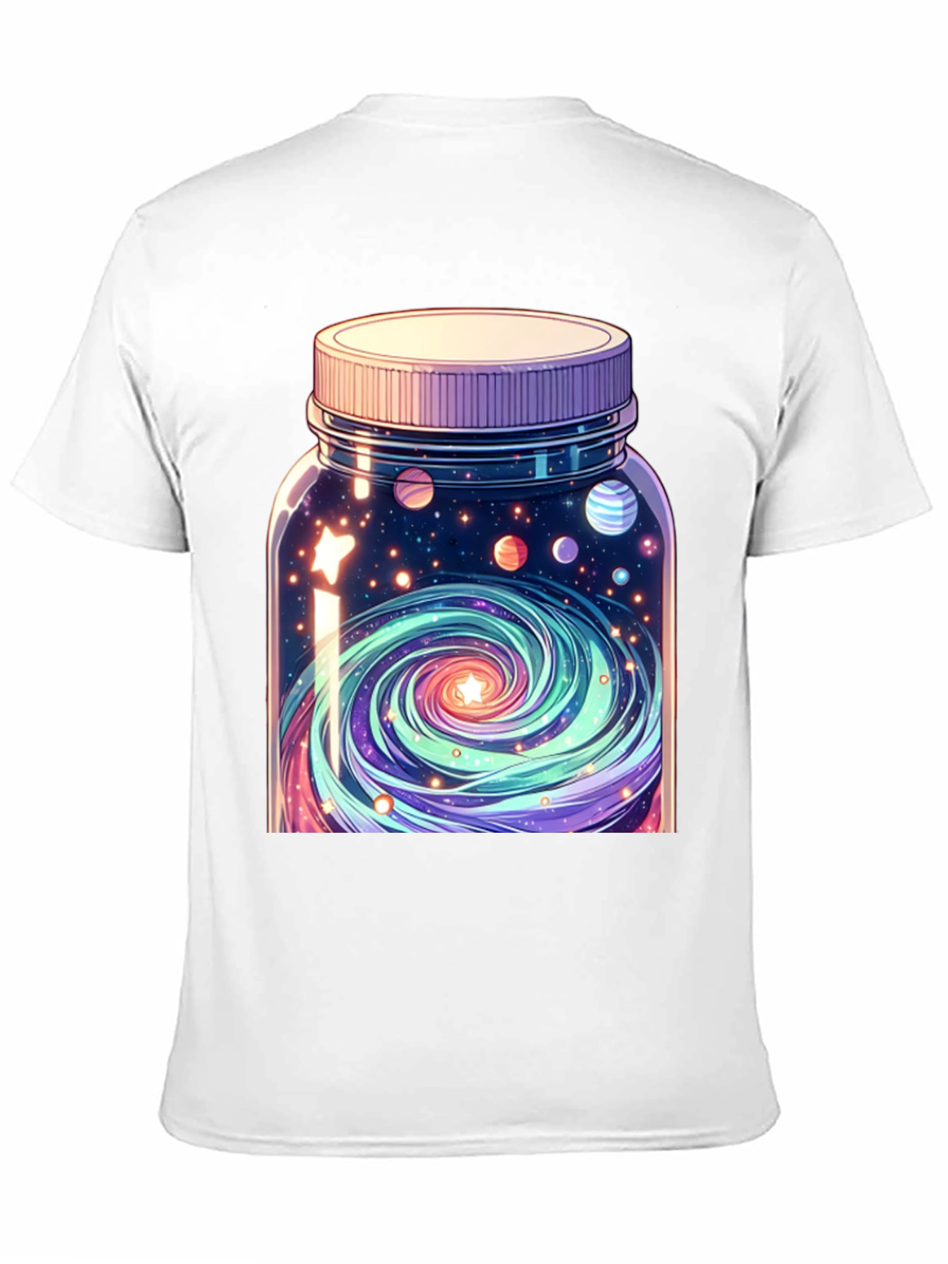 Galaxy in a Jar Graphic Tee - Black
