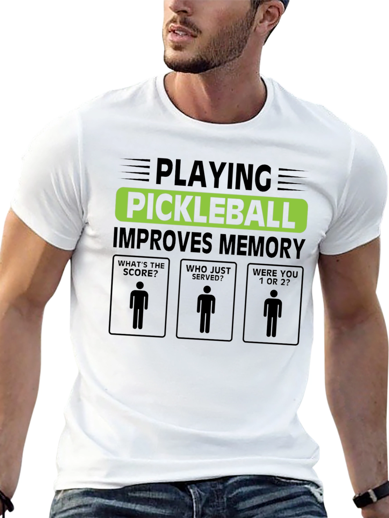 Pickleball Memory T-Shirt - Funny Pickleball Tee