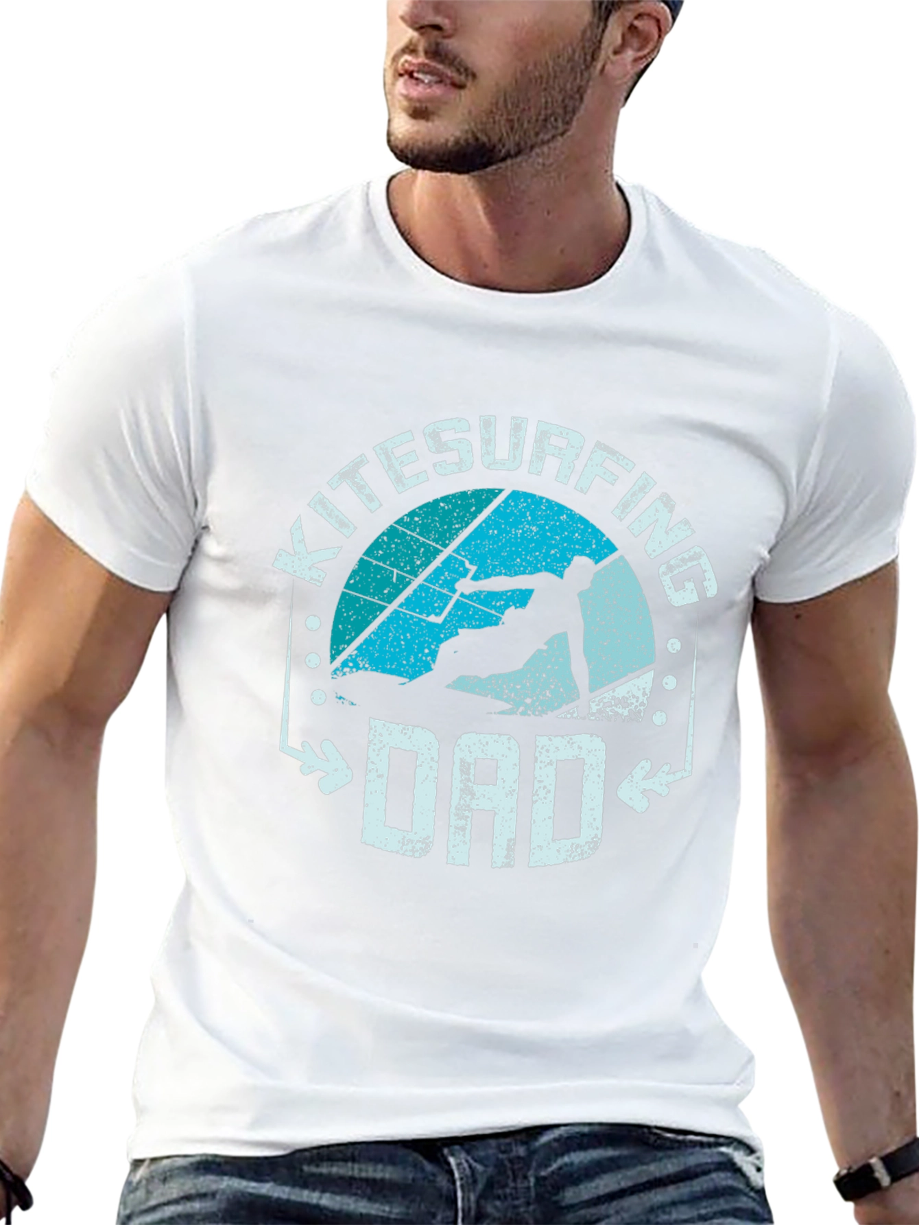 Kitesurfing Dad Graphic Tee