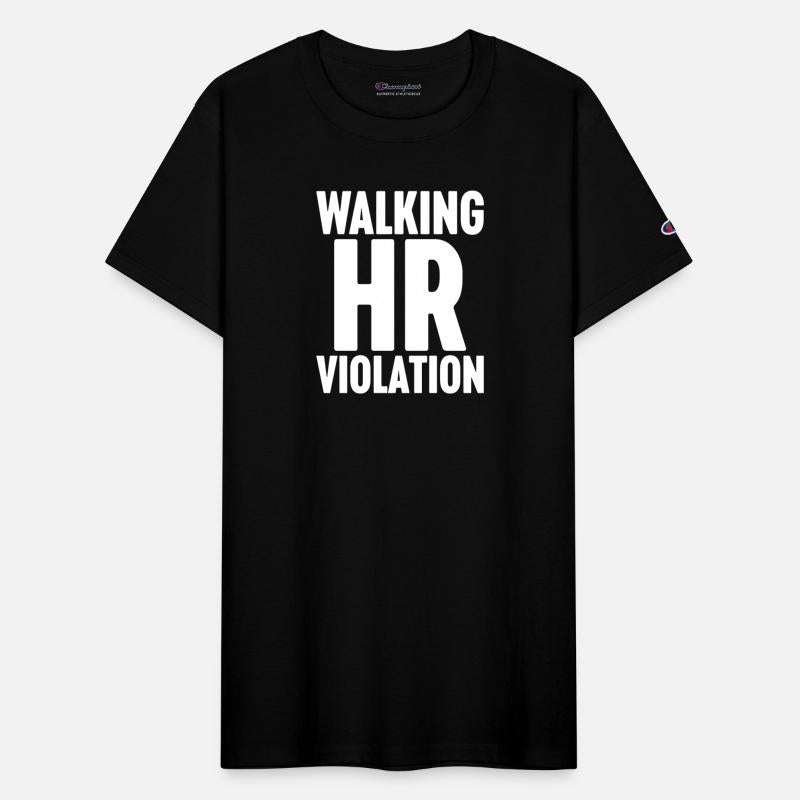 Funny Walking HR Violation - White
