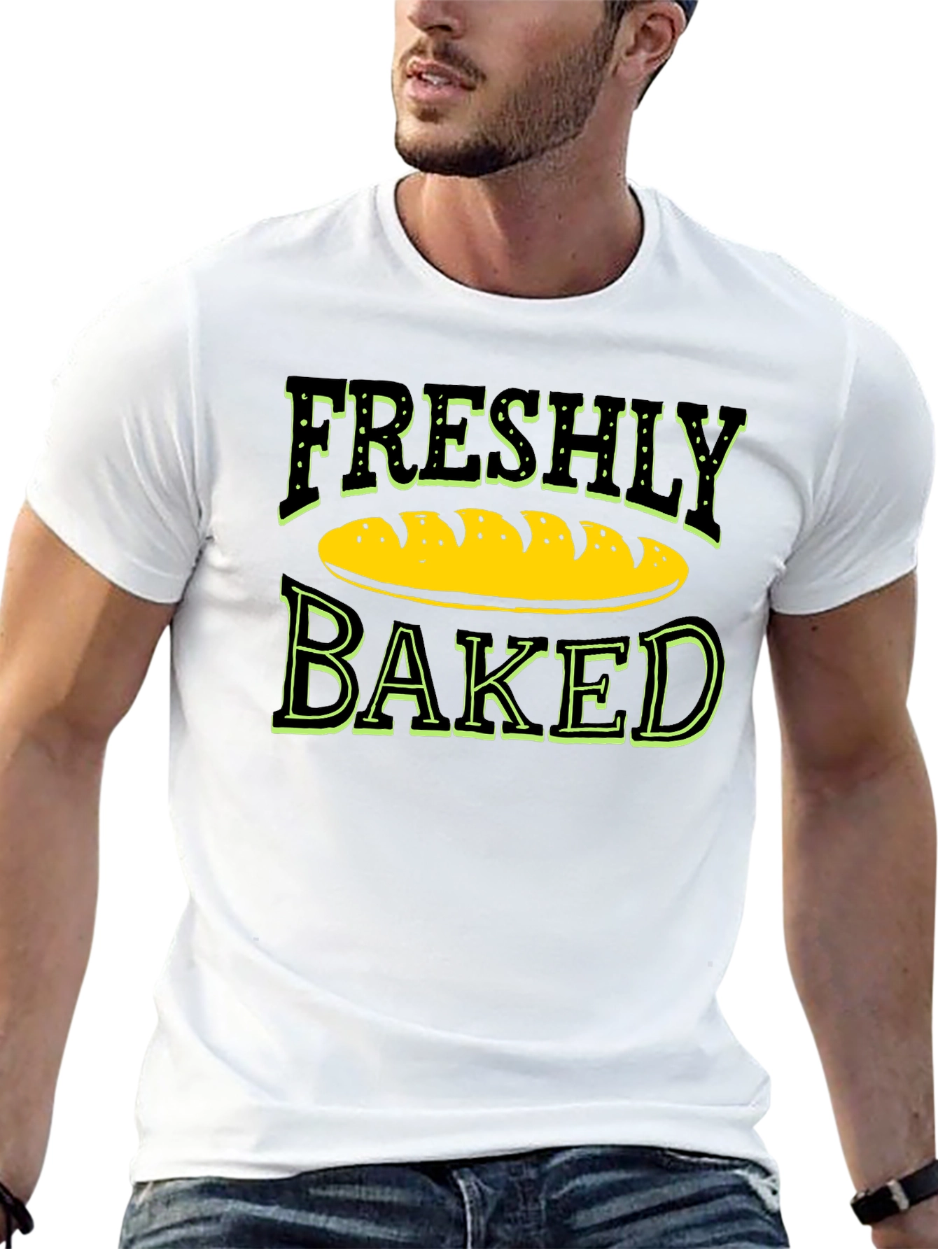 Freshly Baked Graphic Tee - Unisex Cotton T-Shirt