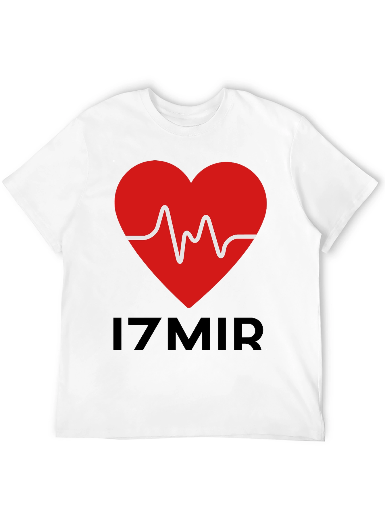 Izmir Heartbeat T-Shirt - Unique Graphic Tee