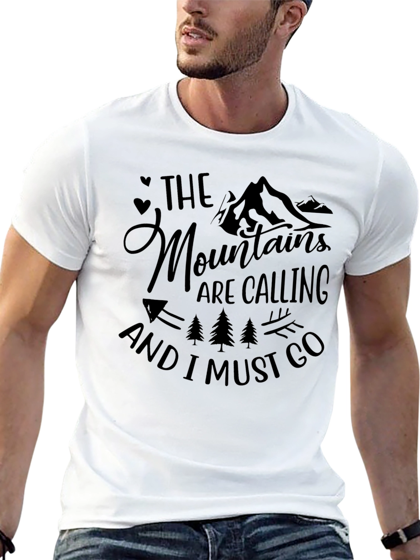 The Mountains Are Calling T-Shirt - Adventure Awaits!