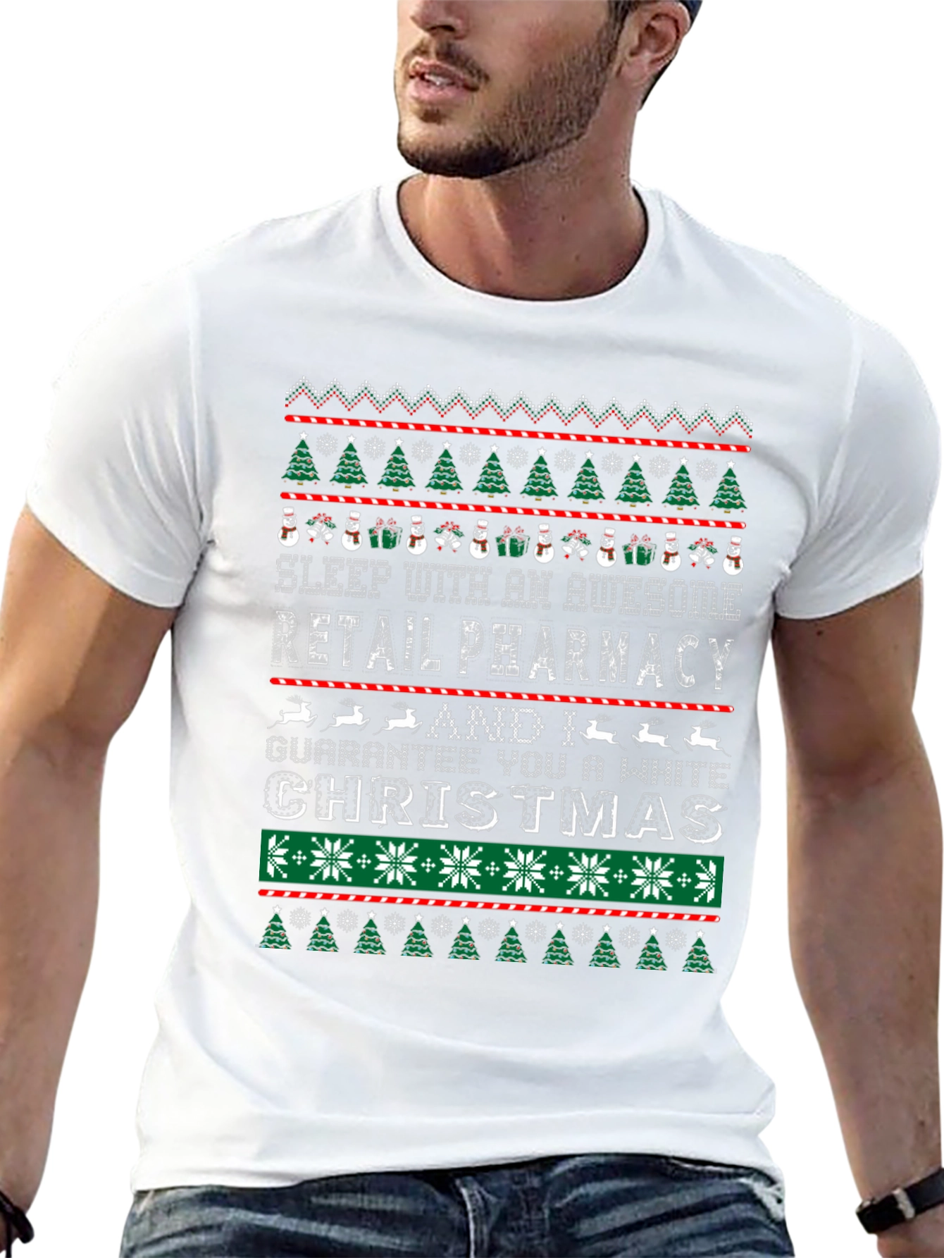 Retail Pharmacy Christmas T-Shirt
