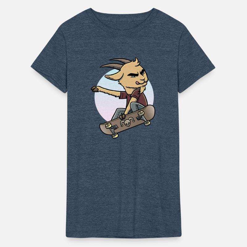 Goat On A Skateboard Skateboarding
