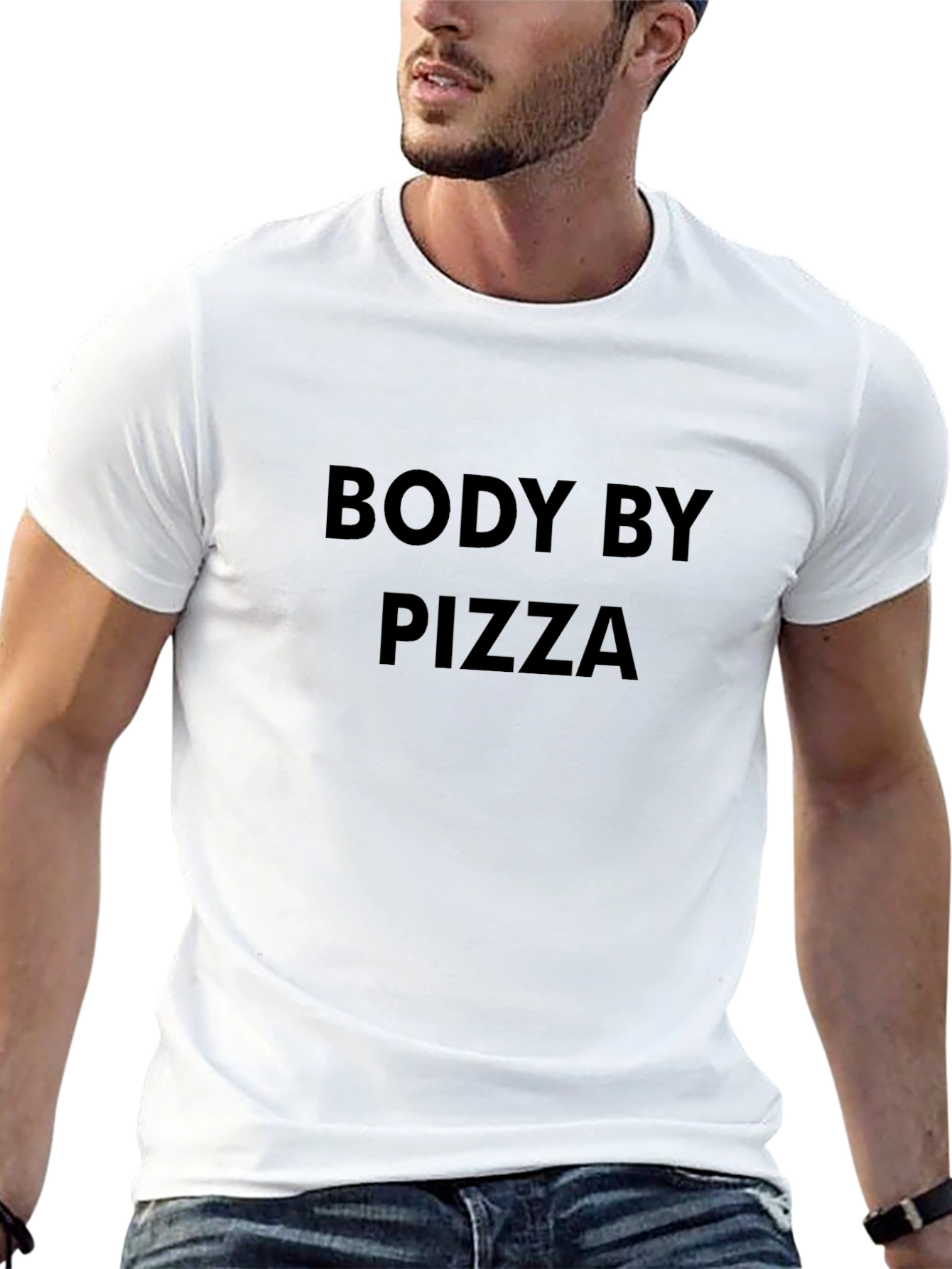 Body by Pizza Graphic Tee