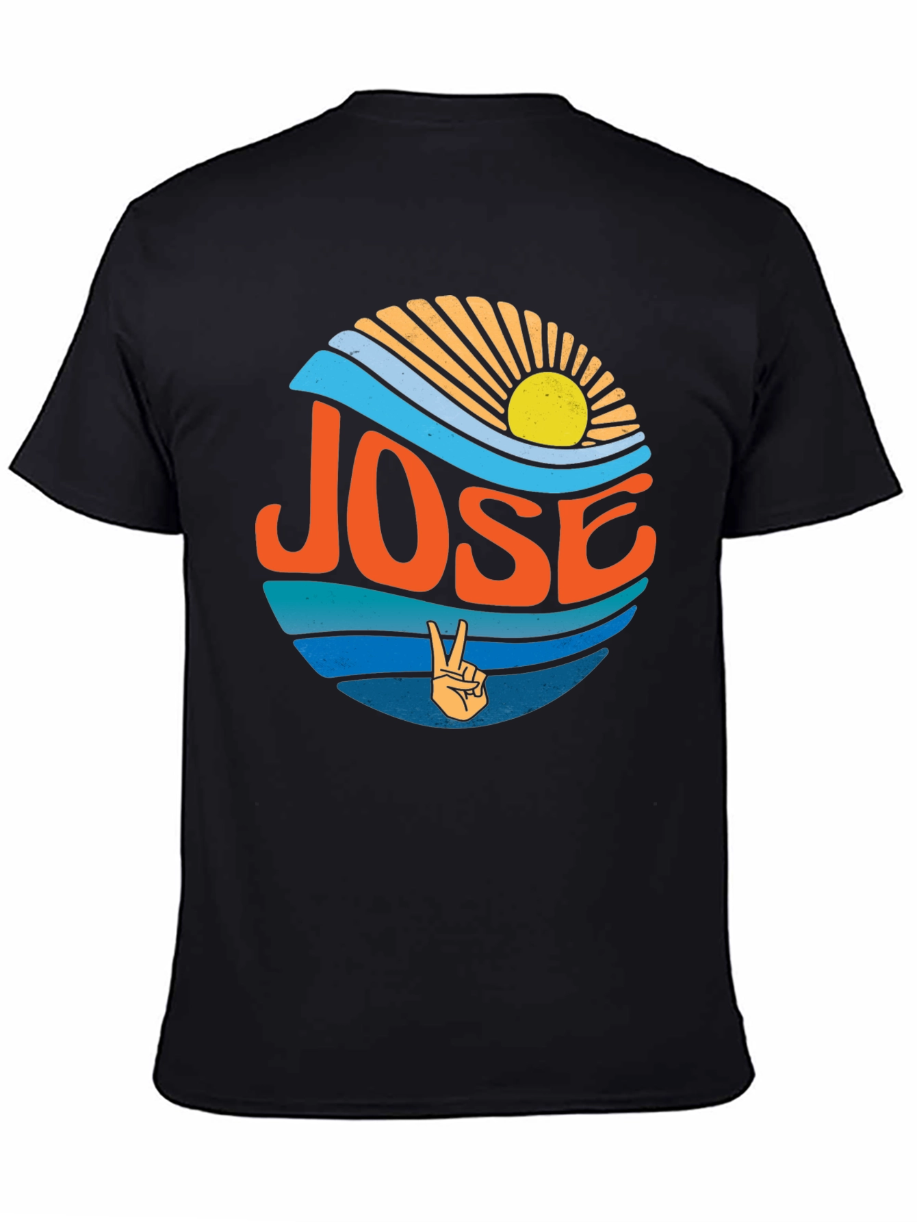 Jose Retro Wave T-Shirt - Cool Graphic Tee