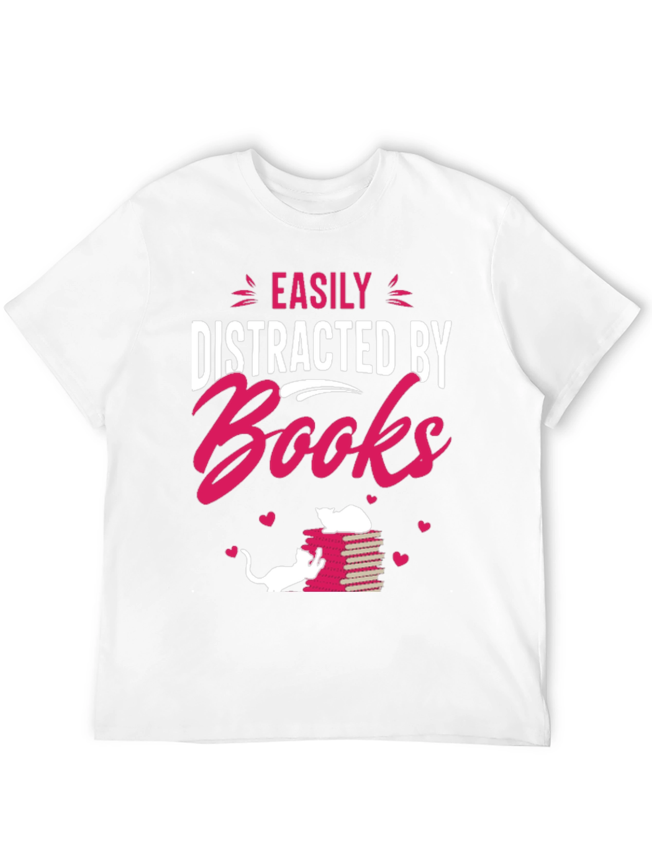 Easily Distracted by Books T-Shirt