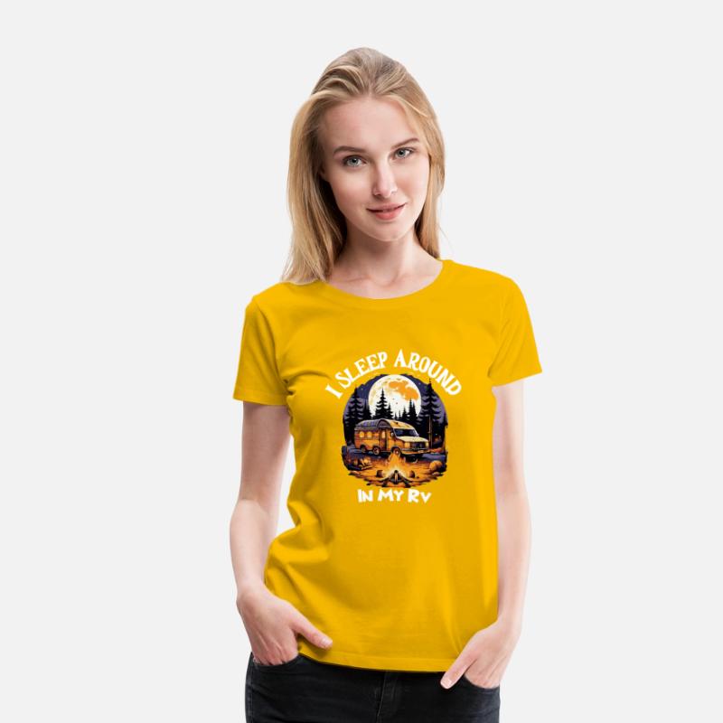 I Sleep Around in My RV – Funny Camping Shirt