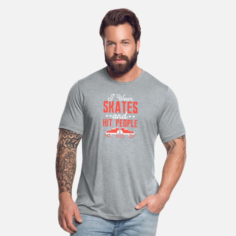 I Wear Skates And Hit People Skating Roller Derby