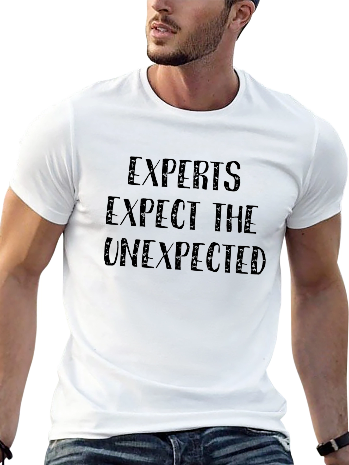 Experts Expect The Unexpected Black T-Shirt