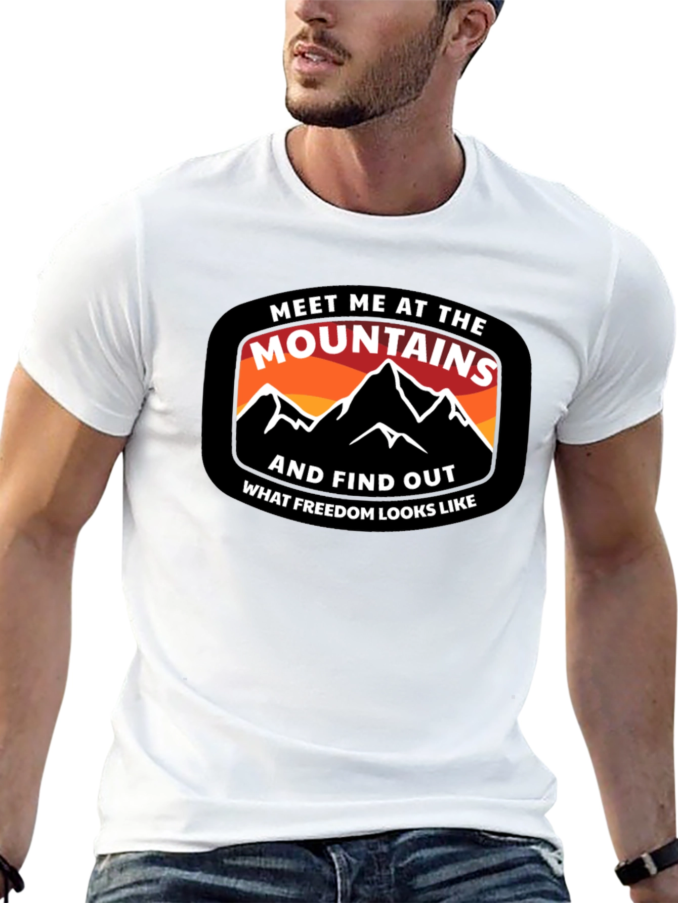 Meet Me At The Mountains Graphic Tee