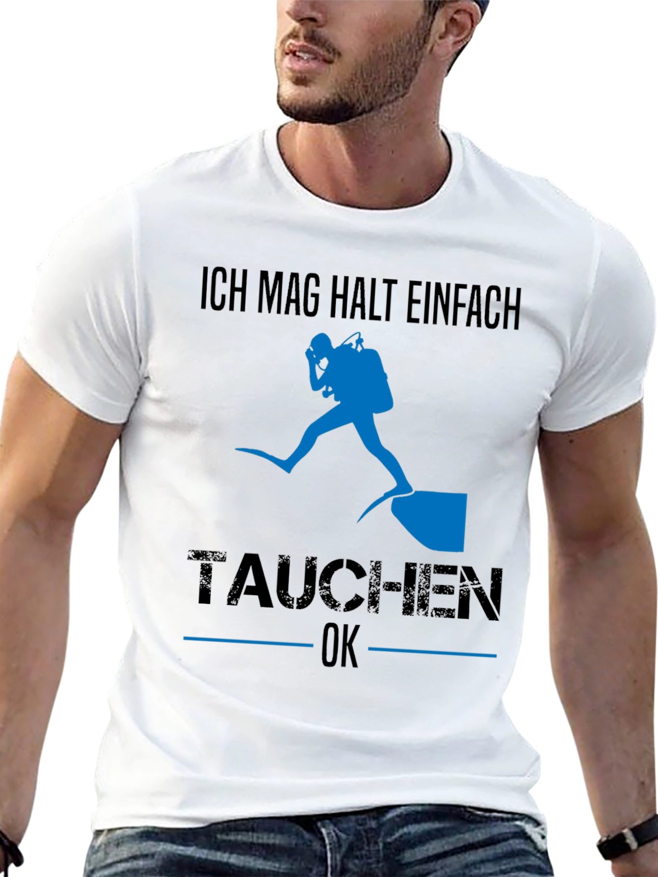 Diving T-Shirt - Ich Mag Halt Einfach Tauchen OK