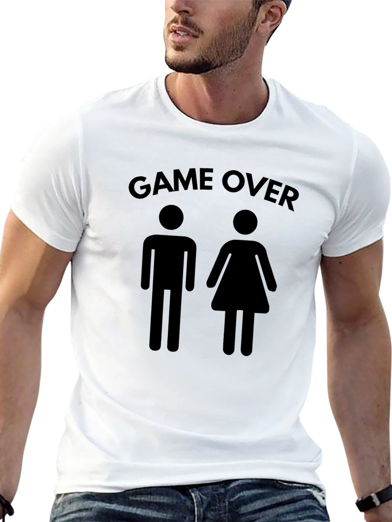 Game Over Unisex T-Shirt - Black
