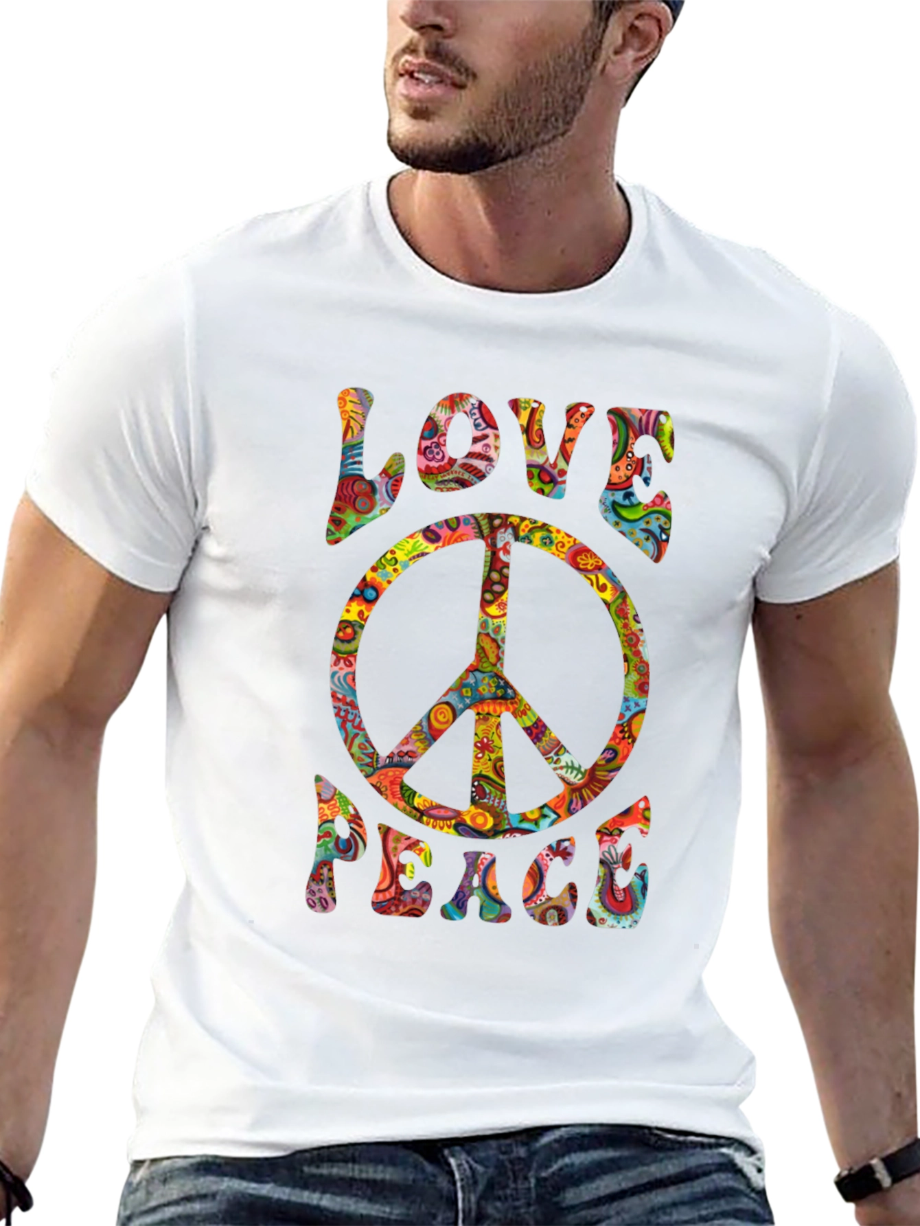 Love & Peace Psychedelic T-Shirt