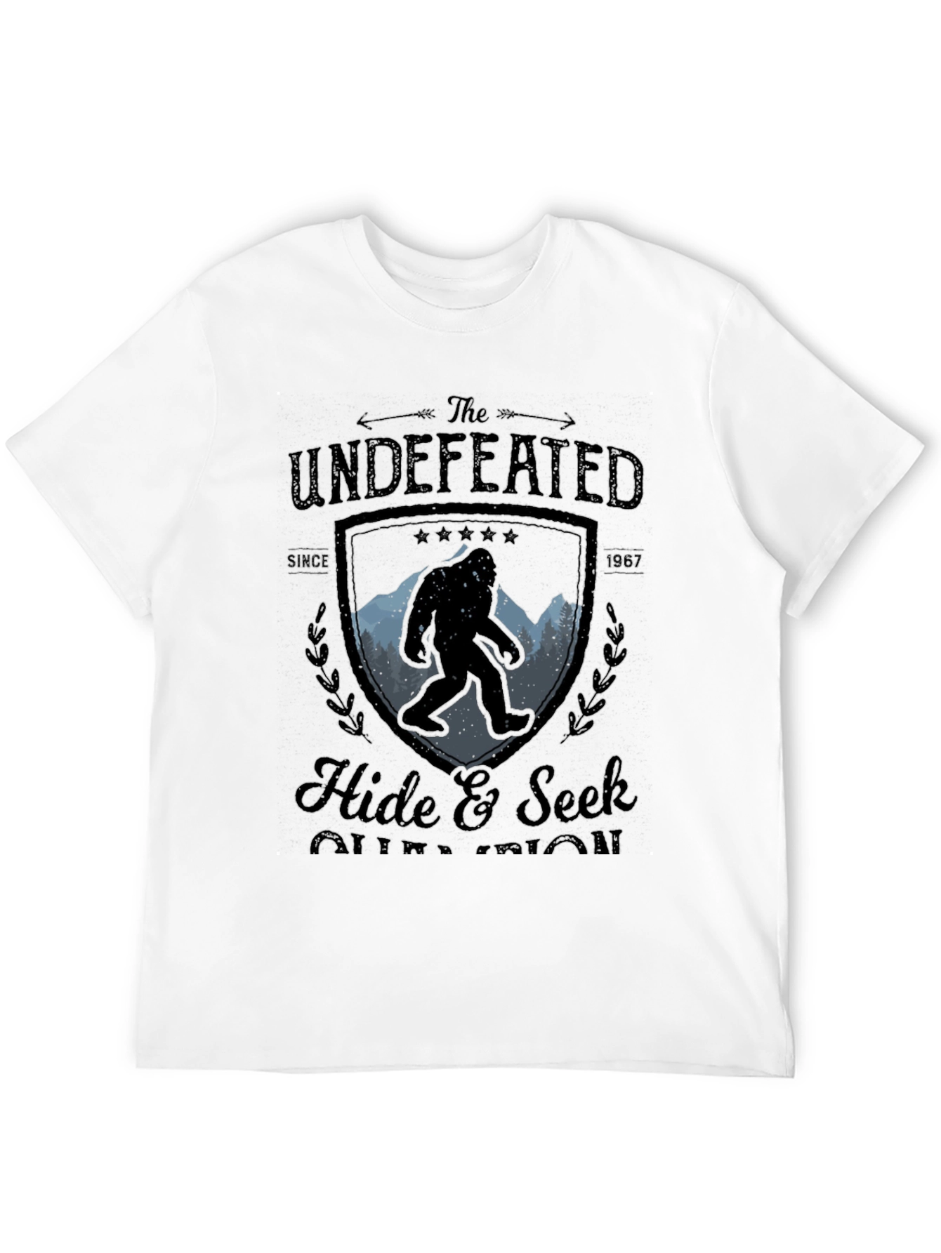 Undefeated Hide & Seek Bigfoot T-Shirt
