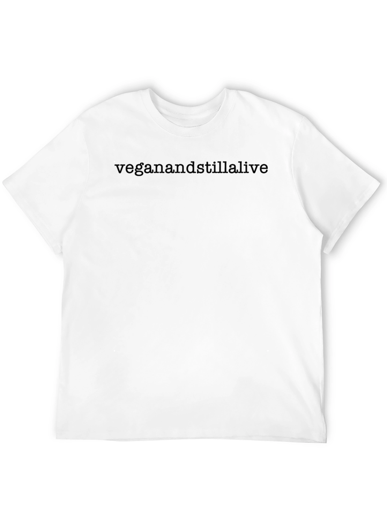 Vegan and Still Alive Black T-Shirt