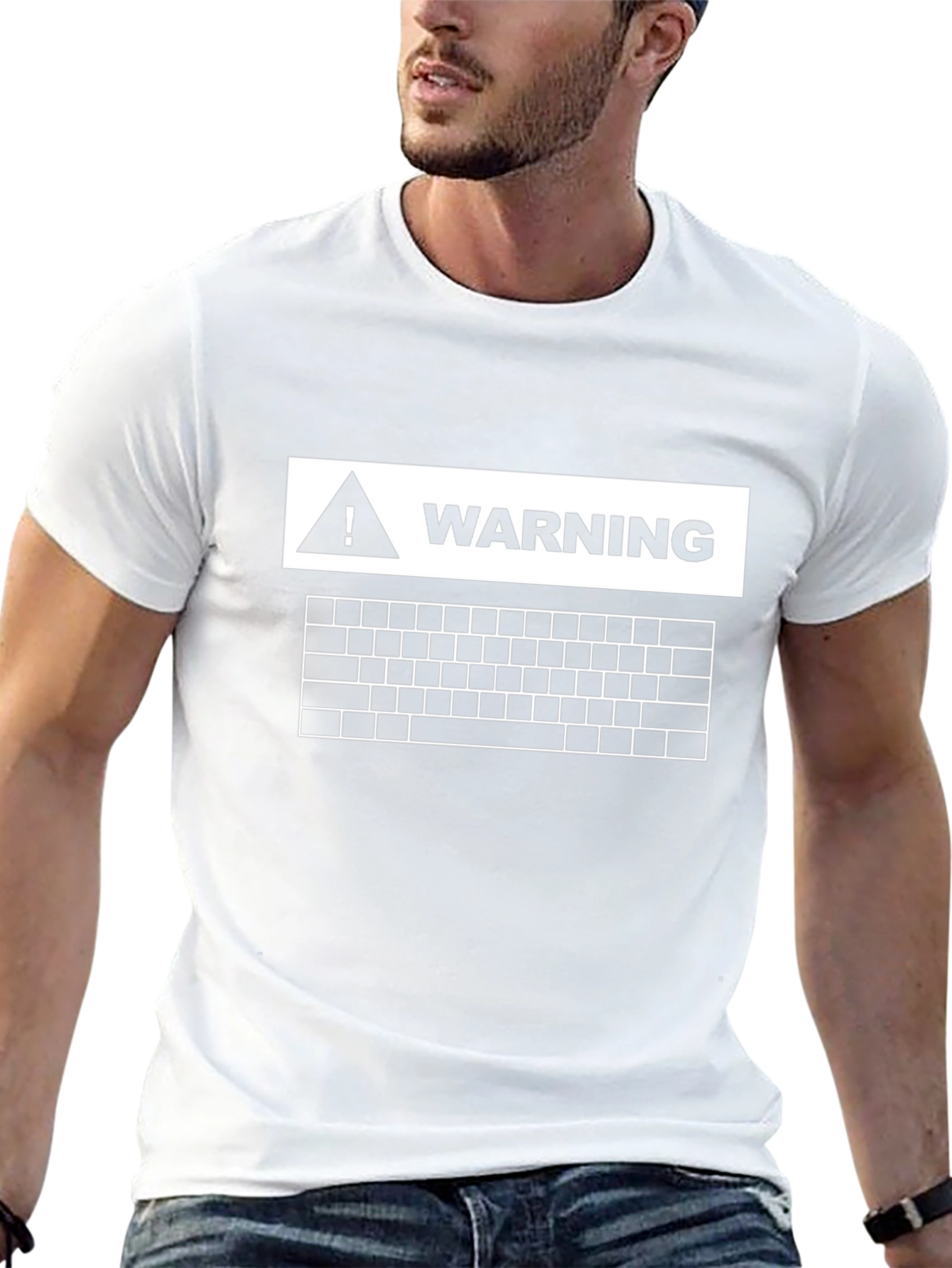 Warning Keyboard T-Shirt