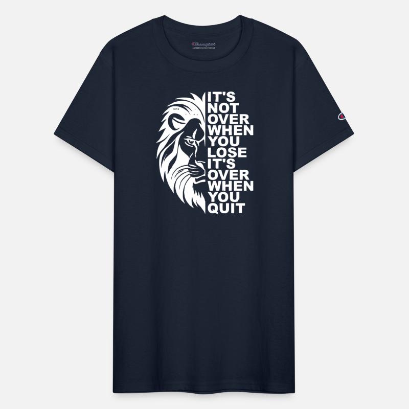 Inspirational Lion Motivation Design