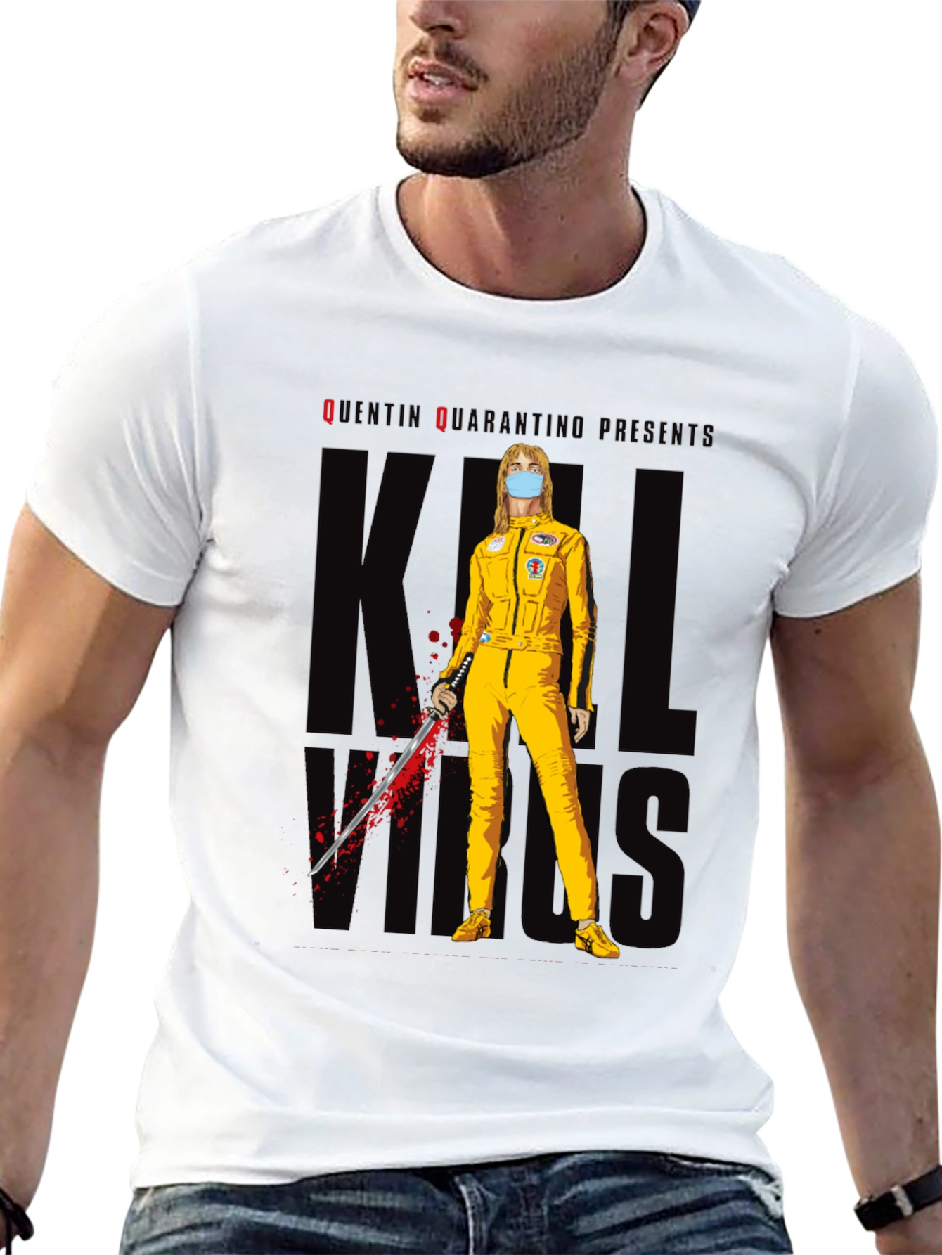Kill Bill Inspired T-Shirt - Quentin Quarantino Presents