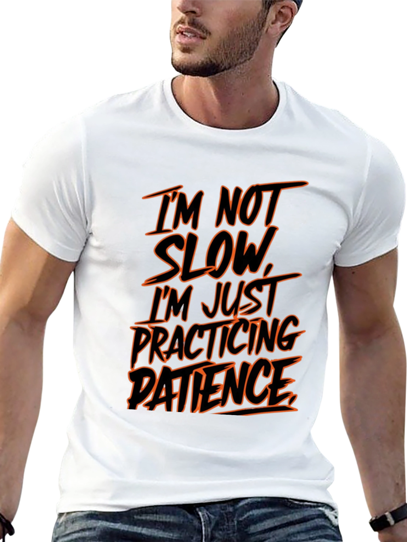 Funny Im Not Slow Graphic T-Shirt