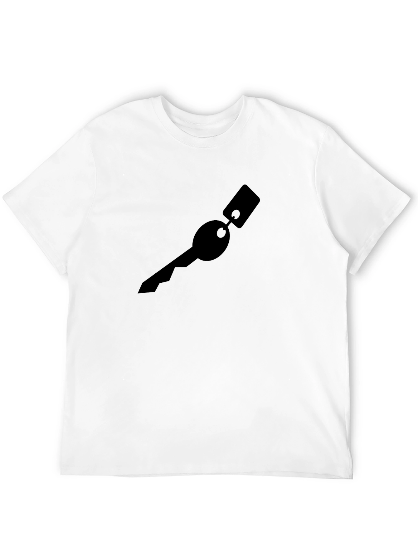 Key Graphic Black T-Shirt - Modern Streetwear