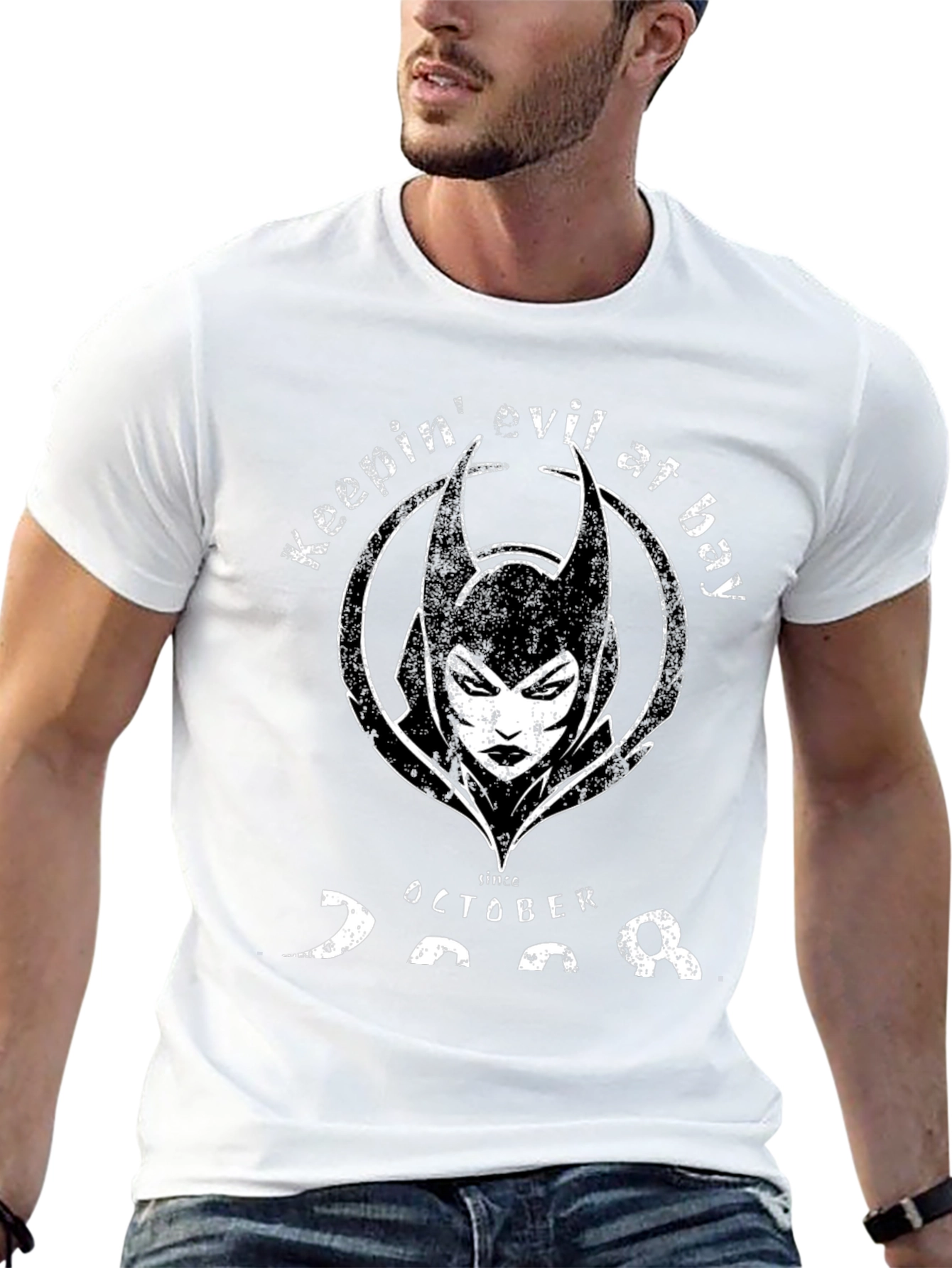 Keepin Evil at Bay Since October T-Shirt