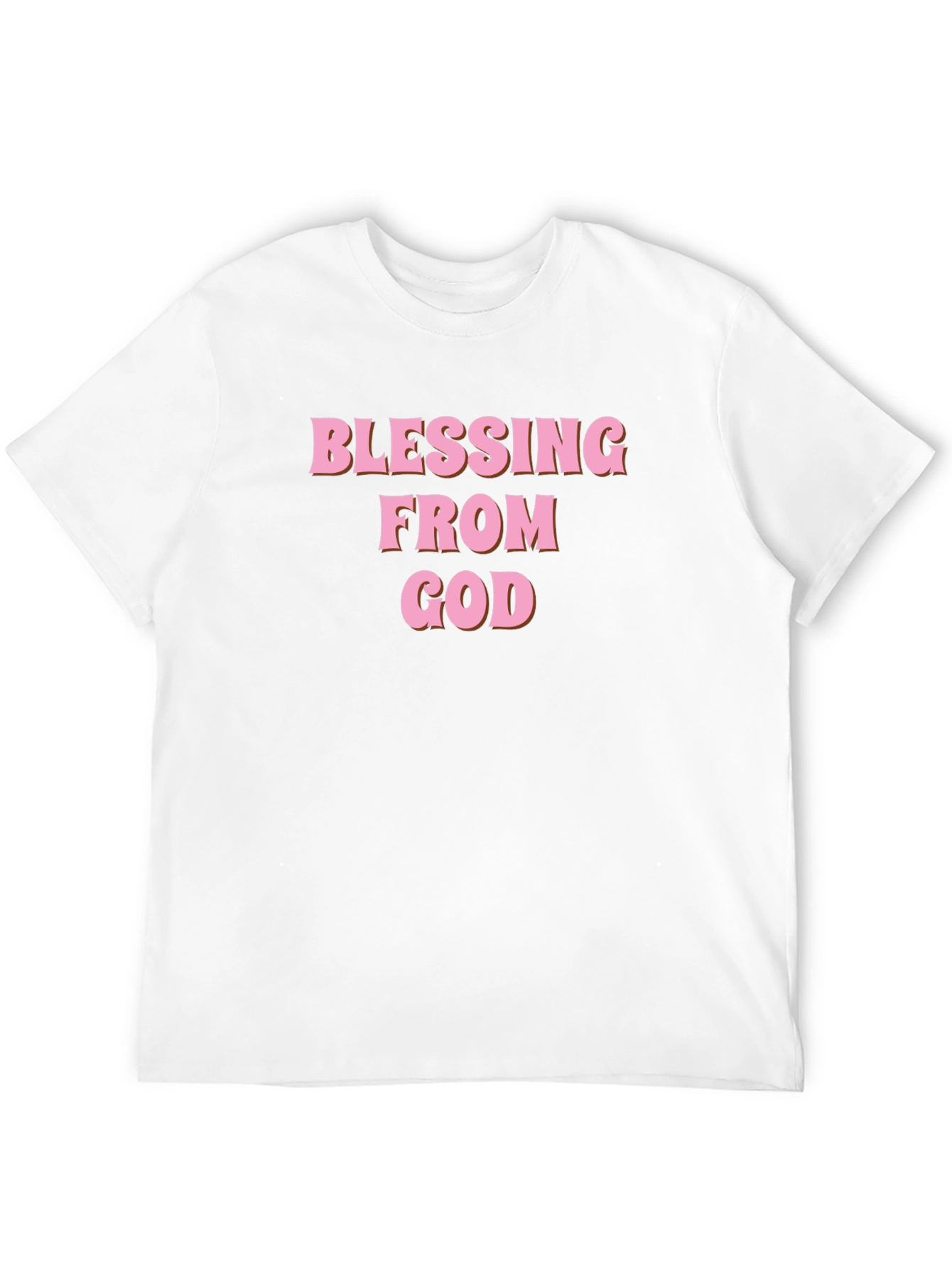 Blessing From God T-Shirt | Pink Graphic Tee